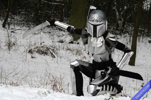 Cosplay: Female Medieval Boba Fett