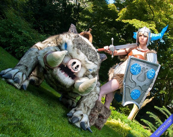 Cosplay: Orianna sejuani lol