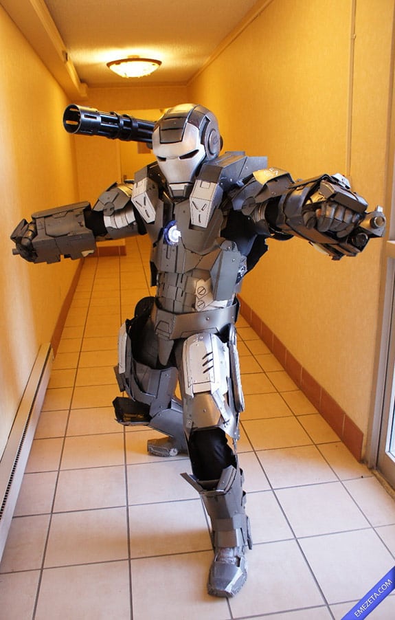 Cosplay: War Machine o Máquina de Guerra (Ironman)