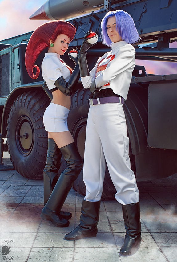 Cosplay: Jessie y James (Team Rocket, Pokemon)