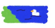 dibujo lago