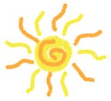 dibujo sol
