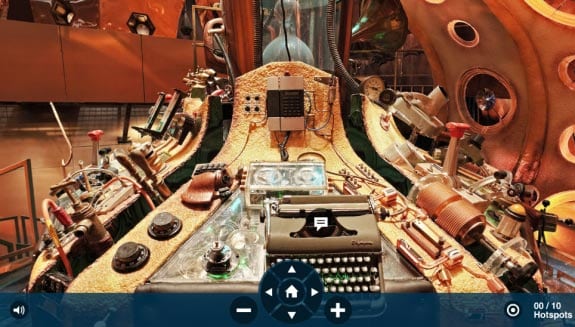 Doctor Who: Panorámica 360 grados de la TARDIS