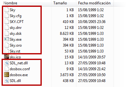 dosbox juego