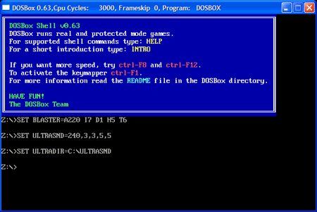 dosbox emulador msdos dos