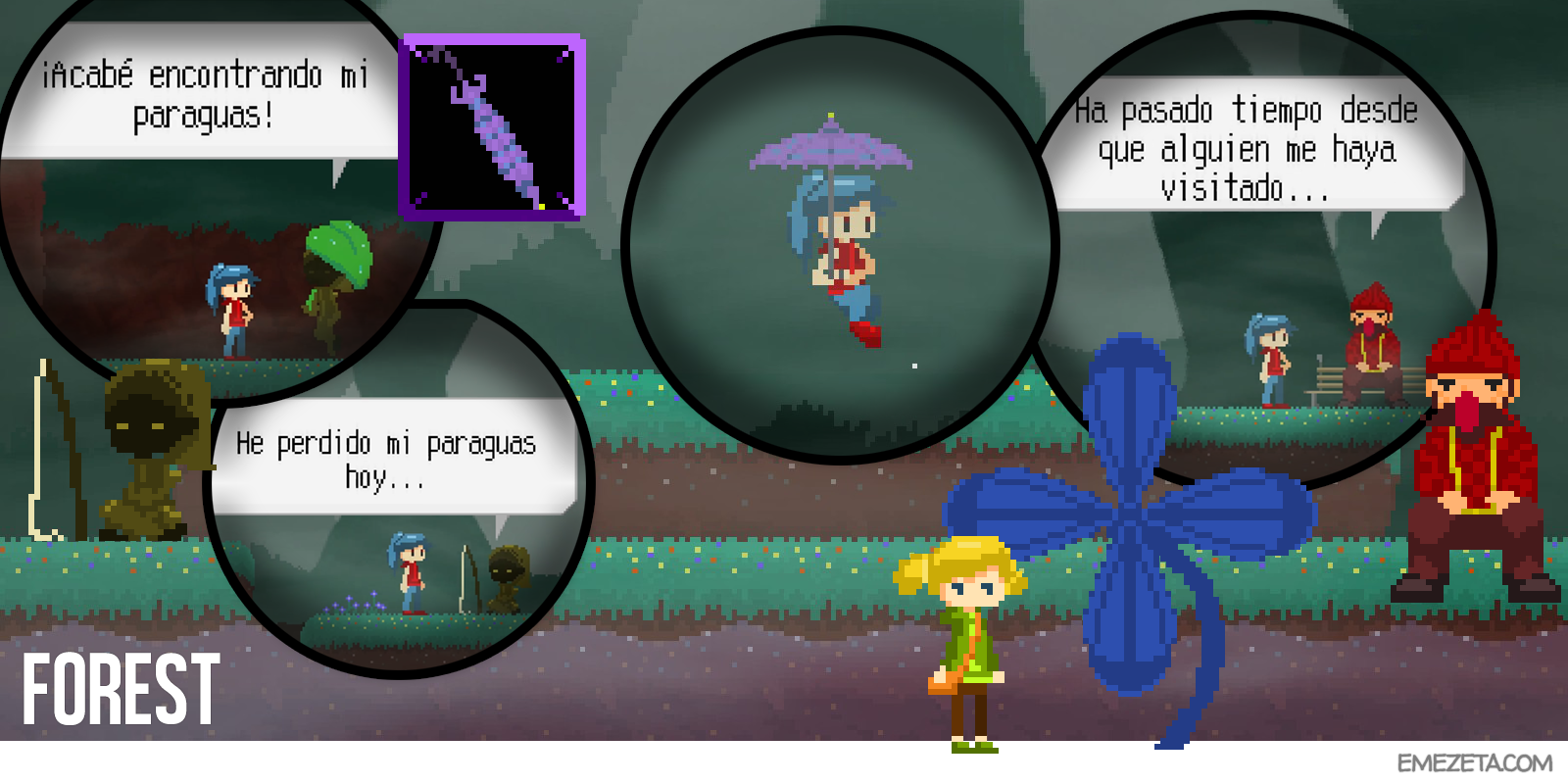 Dreaming Sarah: Forest dimension