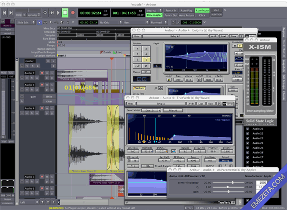 Editores de sonido gratis: Ardour