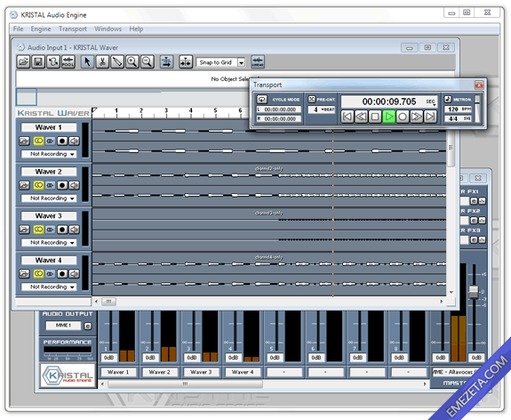 Editores de sonido gratis: Kristal audio engine