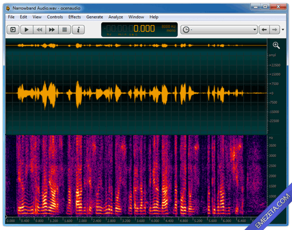Editores de sonido gratis: Ocen Audio