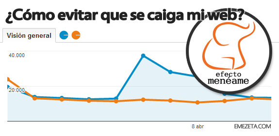 Efecto menéame: ¿Cómo evitar que se caiga mi web?