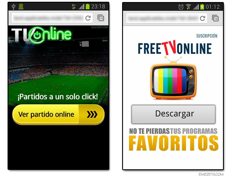 Publicidad engañosa: Peliculas streaming