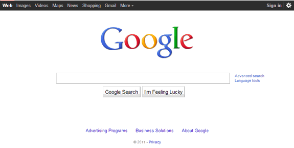 La evolución de Google: Google 2011
