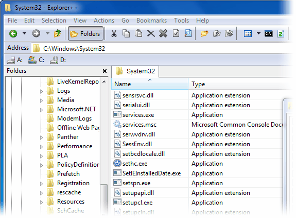 Alternativas al Explorer (Explorador de Windows): Explorer plus plus