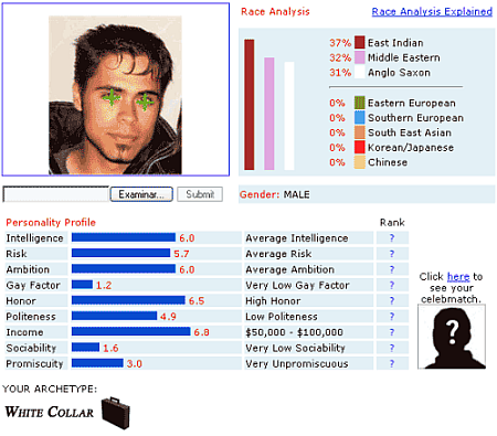 Resultado face analyzer