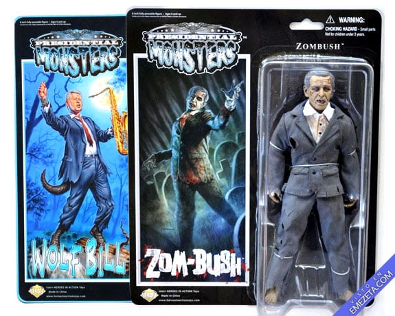 Figuras de acción: Presidential Monsters