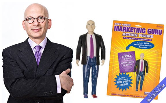 Figuras de acción: Seth Godin (Marketing Guru)