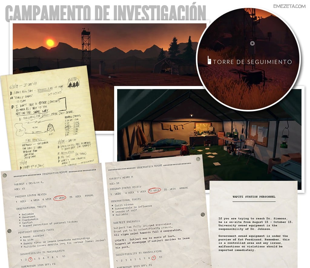 Campamento de investigación