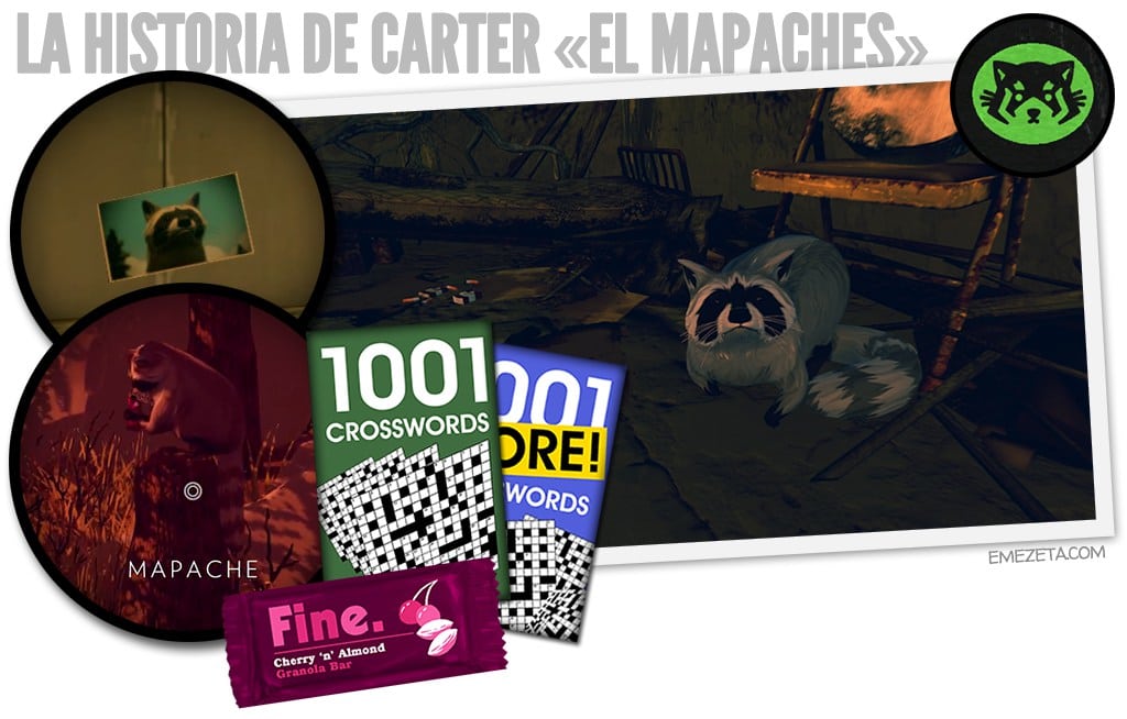 Firewatch: Carter el mapaches