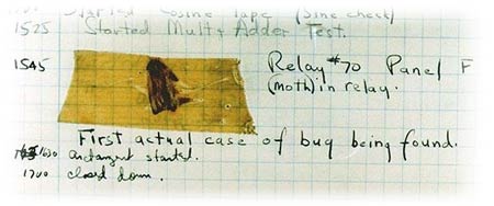 grace hopper first bug