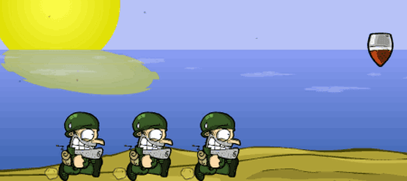 run soldier run flash juego game
