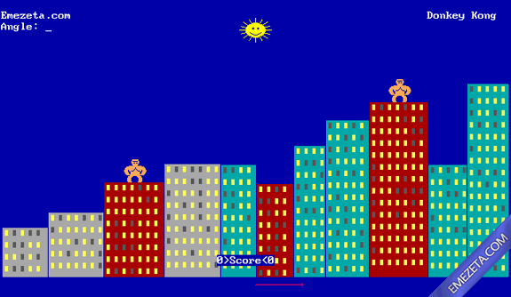 Formatos antiguos: GORILLAS.BAS, archivo de ejemplo de QBASIC