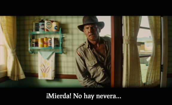Frases de película: Indiana Jones y el reino de la calavera de cristal