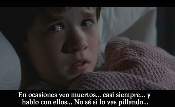 Frases de película: El sexto sentido