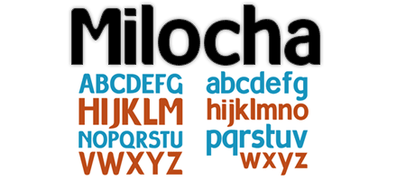 tipografía milocha