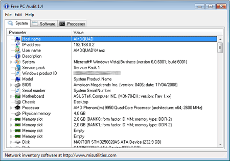 free pc audit