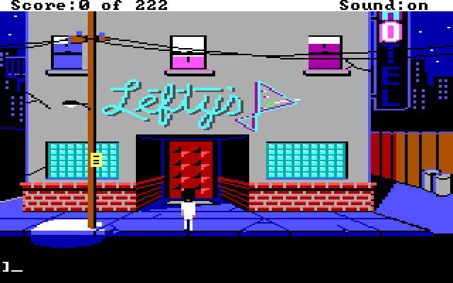 Un ejemplo de GIF animado: Leisure Suit Larry