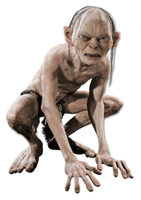gollum smeagol ESDLA el señor de los anillos