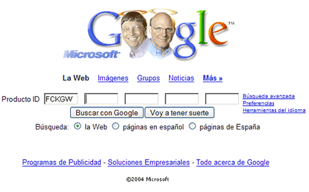 microsoft google