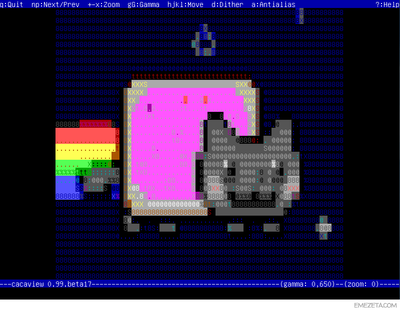 Cacaview: Visor de imágenes desde terminal de Linux