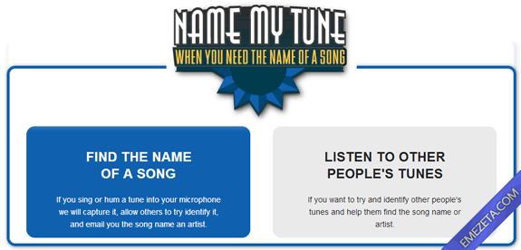 Identificar canciones: Name my tune