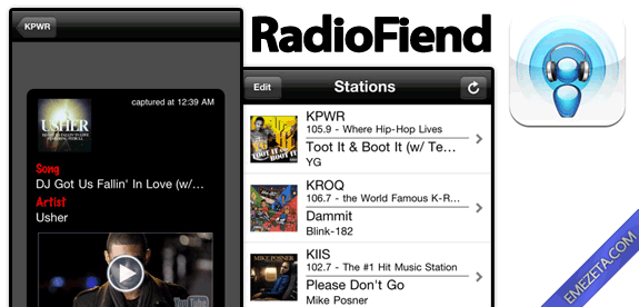 Identificar canciones: Radiofiend