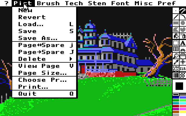 Deluxe Paint II