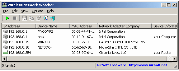 Wireless Network Watcher: ¿Hay intrusos en mi red inalámbrica?