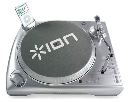 ion turntable ipod tocadiscos usb