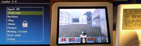 ipodlinux linux doom ipod