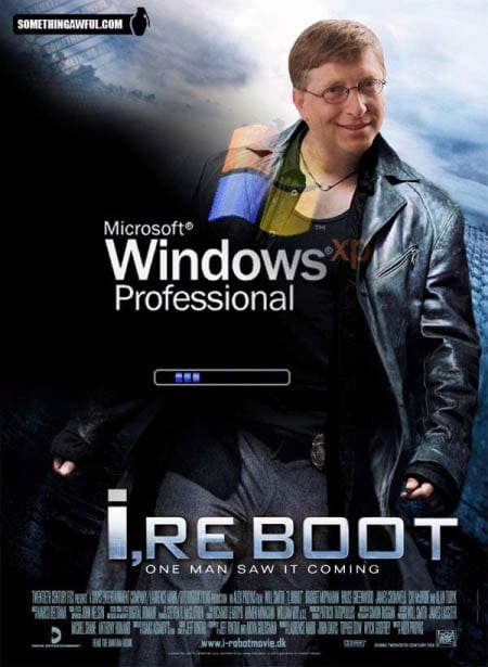 i reboot robot bill gates