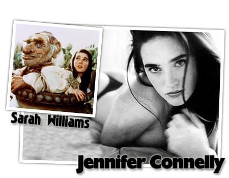 jennifer connelly sarah williams dentro del laberinto david bowie