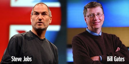Bill Gates Steve Jobs