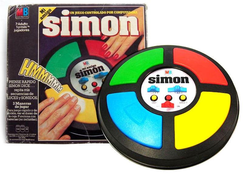 Simón dice... ¿Conseguiste alguna vez pasar de los 15 ó 20 movimientos?