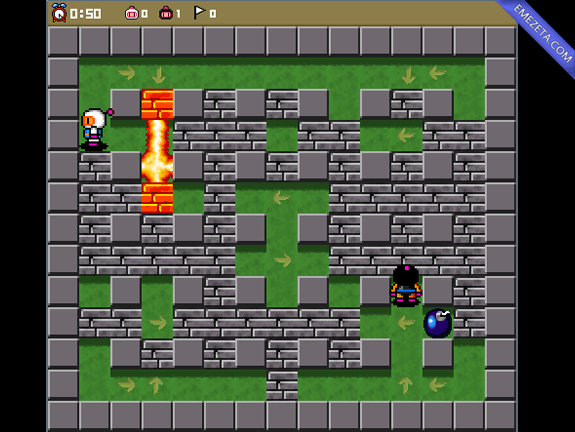 Bombermaaan, juego open source clon de Bomberman (DynaBlaster)