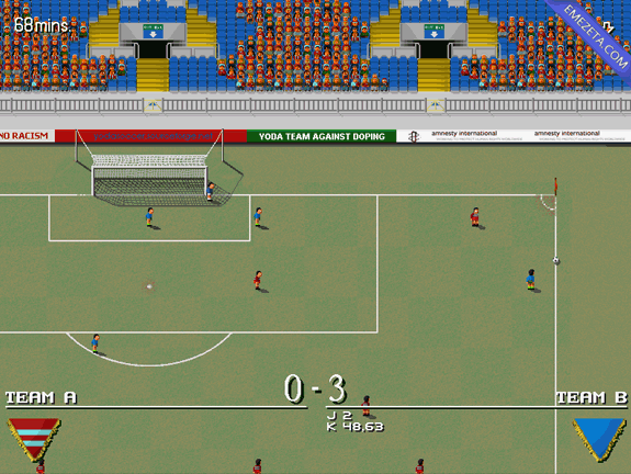 Yoda soccer, juego clon open source de Sensible Soccer