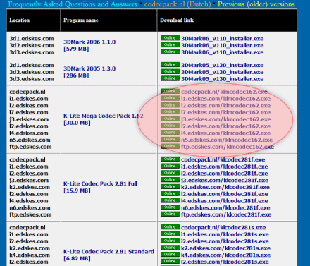 k-lite mega codec mirror edskes