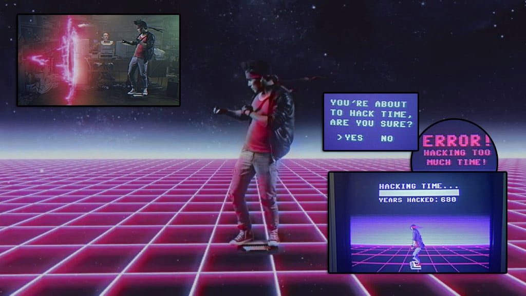 Máquina del tiempo para Kung Fury