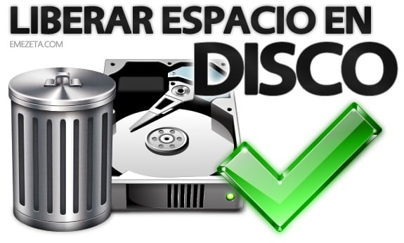 Cómo liberar espacio en disco