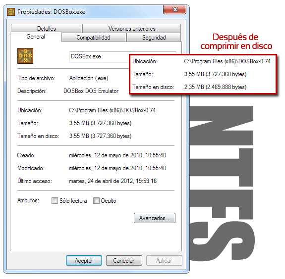 Compresión NTFS: Ahorrar espacio en disco