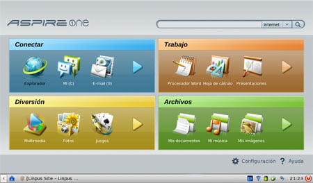 linpus acer aspire one